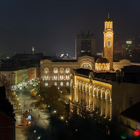 Apartman Pozoriste Penthaus بانيا لوكا المظهر الخارجي الصورة